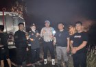 TPA Lame Luhur Kebakaran, Polsek Cikedal, BPBDPK, Kecamatan Cikedal dan Pemdes Karyautama Gerak Cepat Lakukan Evakuasi dan Penanganan