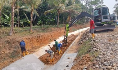 PT Nindya Karya Selesaikan Pekerjaan Dua Titik Pemeliharaan Saluran D.I Hingga Desember 2026