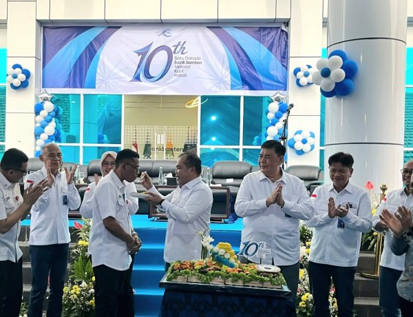 Pemprov Banten Apresiasi Kinerja Bank Banten di Usia ke-10