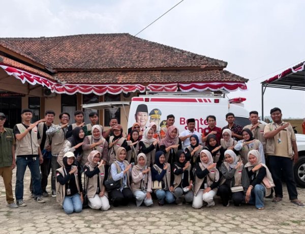 KKN 16 Sukaresmi dan KKN 17 Kubang Kampil Kolaborasi Gelar Cek Kesehatan Gratis, Gandeng Puskesmas Perdana dan Dinkes Provinsi Banten