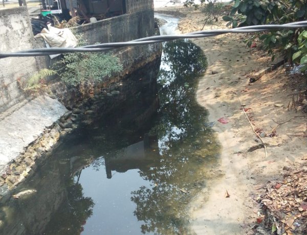 Diduga Cemari Sungai Rusak Lingkungan Hidup, Perusahaan Tambak Udang di Desa Sukarame di Keluhkan Warga