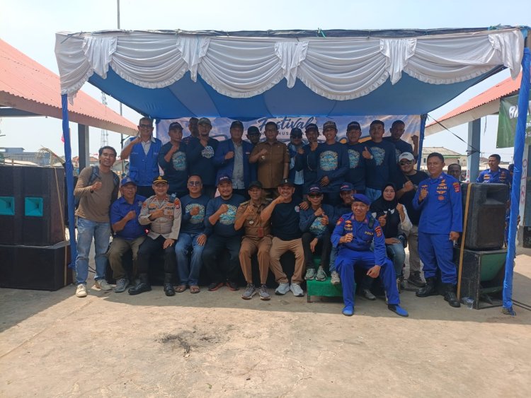 Jaga Kamtibmas & Sinergi Dengan Masyarakat, Anggota Polsek Patia Lakukan Pengamanan Tasyakuran Laut 2026 Desa Sidamukti