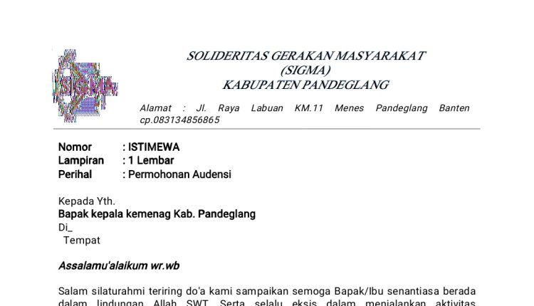 Kepala Kemenag Pandeglang Akan Fasilitasi Aktivis SIGMA Dengan MTsn 2 Pandeglang Soal Adanya Dugaan Pungli