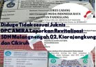 Diduga Melanggar Juknis, DPC AMIRA Laporkan Kegaiatan Pembangunan Revitalisasi SDN di Kecamatan Cibitung, Minta Itjen Lakukan Pemeriksaan