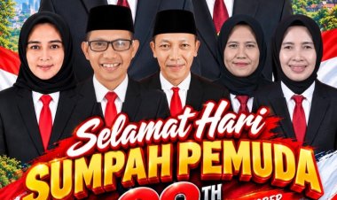 Pimpinan dan Segenap Keluarga Besar BKPSDM Pandeglang Sampaikan Selamat Hari Sumpah Pemuda Ke-98, 28 Oktober 2026