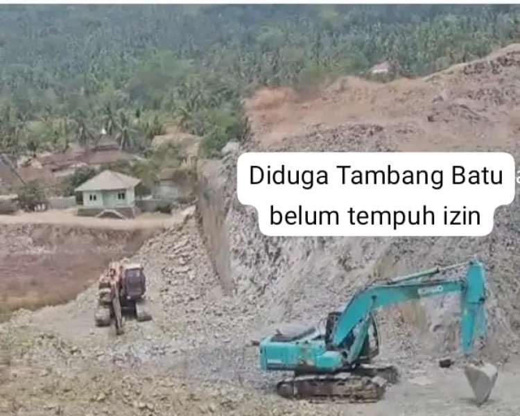Tambang Batu CV. Batu Putra Jaya Mandiri Diduga Belum Perpanjangan IUP Tapi Terus Beroperasi, Amira Pandeglang Minta Pihak Terkait Lakukan Sidak & Berikan Sanksi