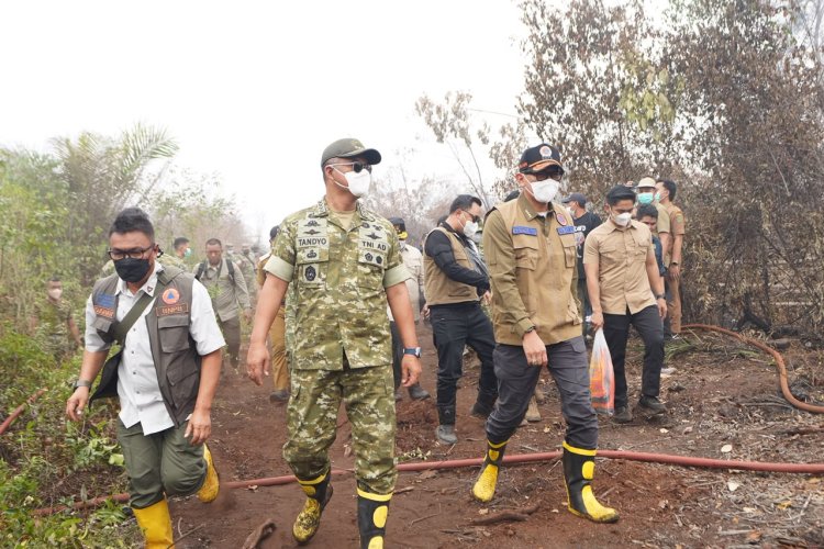 Kasad Tegaskan TNI AD Siap Kerahkan Seluruh Potensi Untuk Tangani Karhutla