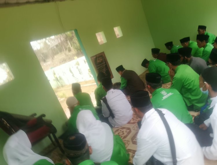 DPC PKB Pandeglang Ziarahi KH Mas Abdurrohman, Ulama Menes Pendiri NU dan Mathla’ul Anwar